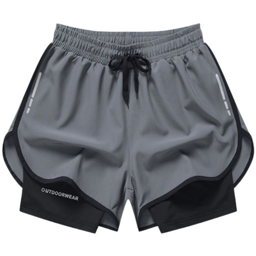 Layered Running Shorts