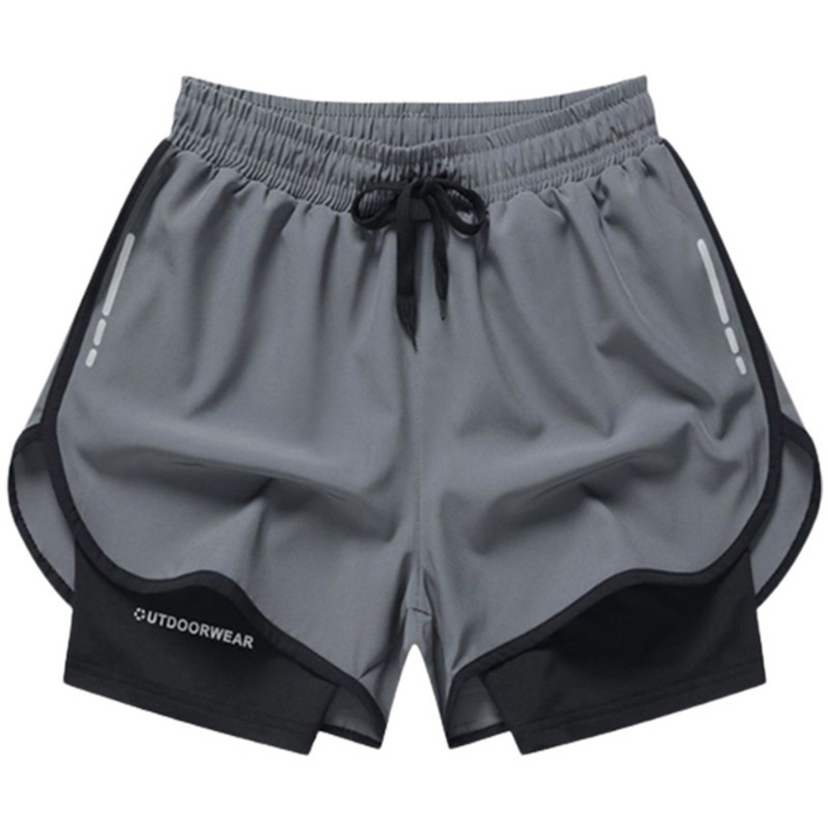 Layered Running Shorts