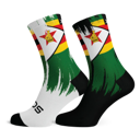 Zimbabwe Splash Socks view 1