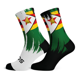 Zimbabwe Splash Socks