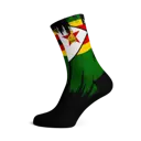 Zimbabwe Splash Socks view 2