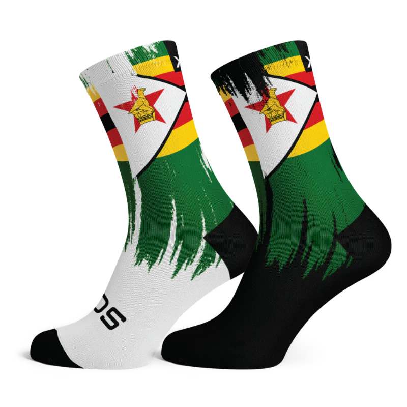Zimbabwe Splash Socks